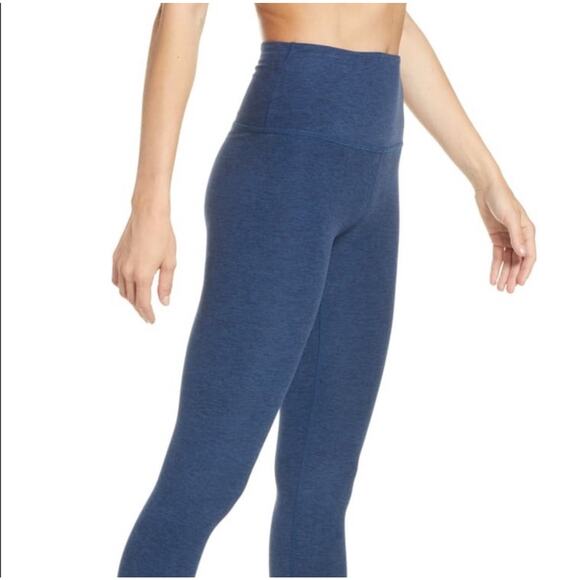 Beyond Yoga Spacedye Caught in the Midi High Waist Leggings Celestial Blue Sz S - Picture 7 of 12
